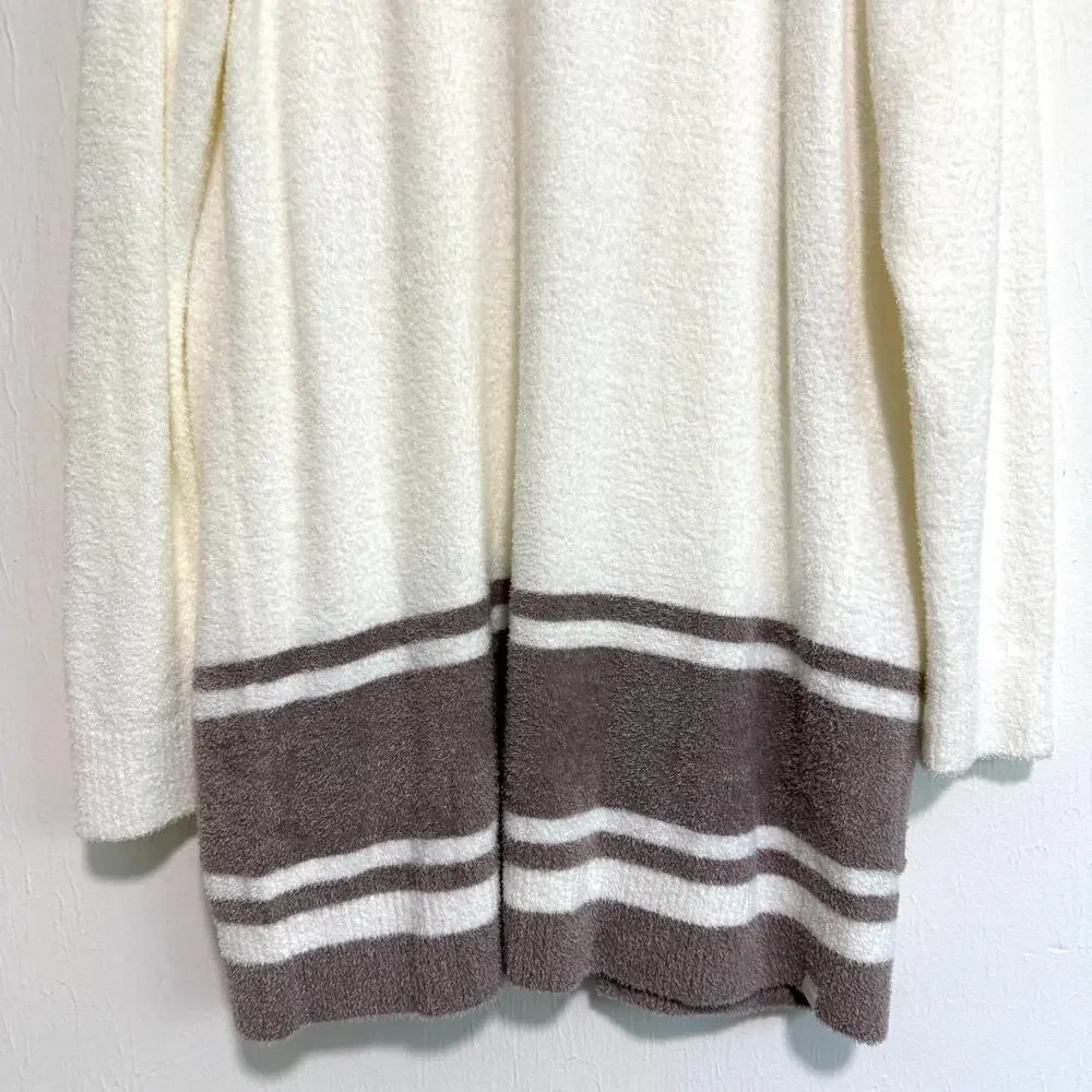 Barefoot Dreams Cozychic Lite Open Front Cardigan S Cream Cozy Lounge Neutral